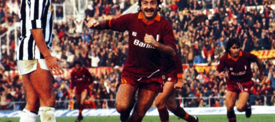 On December 4, 1983, Roma snatched a 2-2 tie at Juventus thanks to Roberto Pruzzo and a overhead kick he practiced on a movie set
