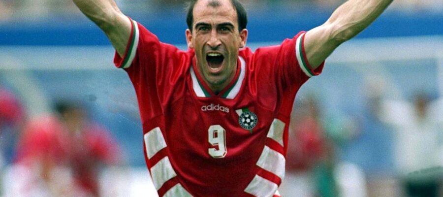During World Cup 1994, the incumbent World Champions Germany were eliminated by a header by Bulgarian midfielder Yordan Letchkov