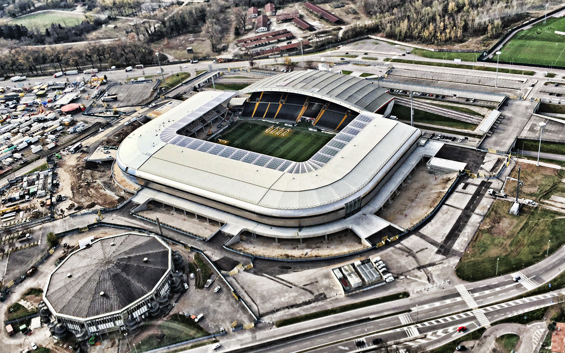 Dacia Arena, the stadium in Udine