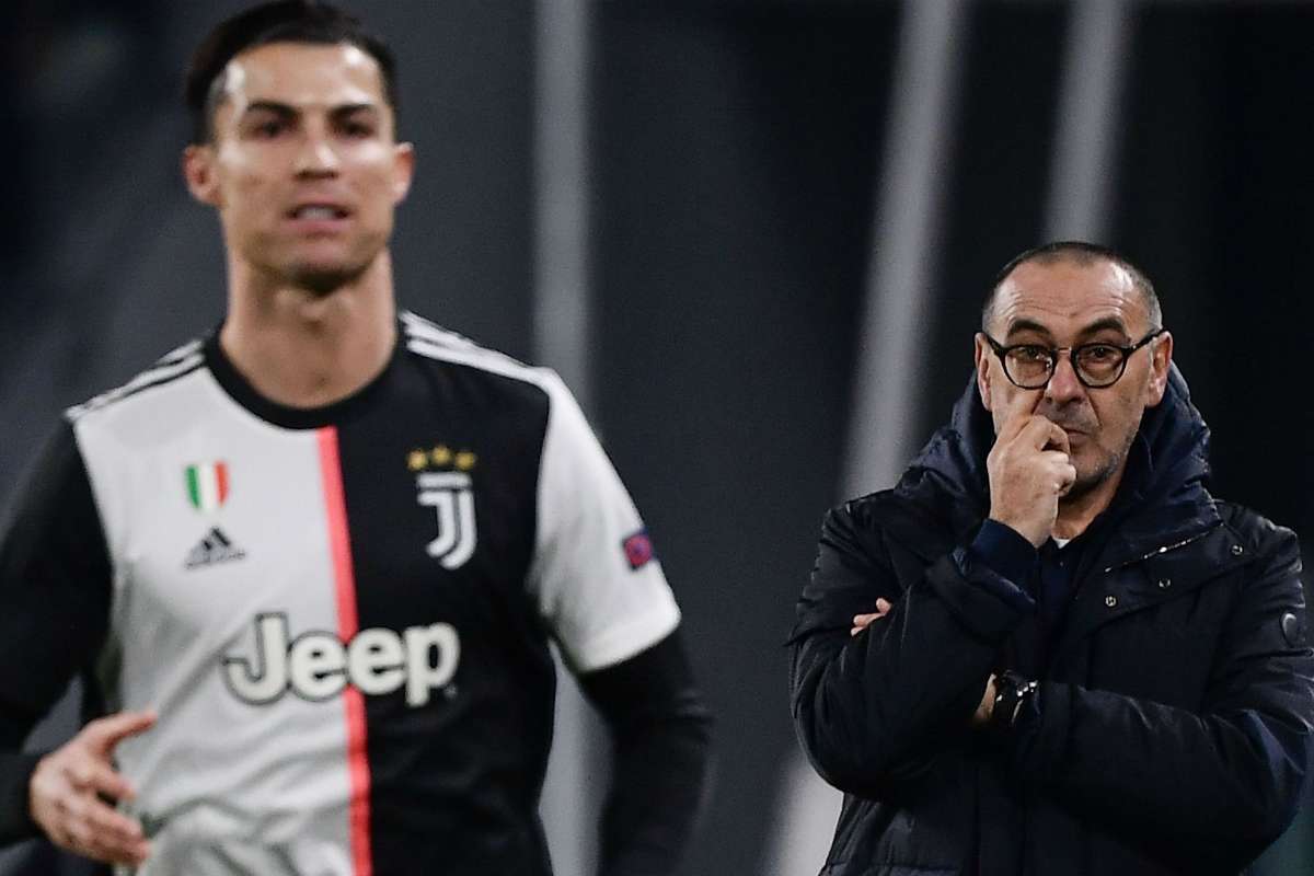 Cristiano Ronaldo was rumored to have a problem with Maurizio Sarri all over the season as Juventus tried to cover up the mounting divide