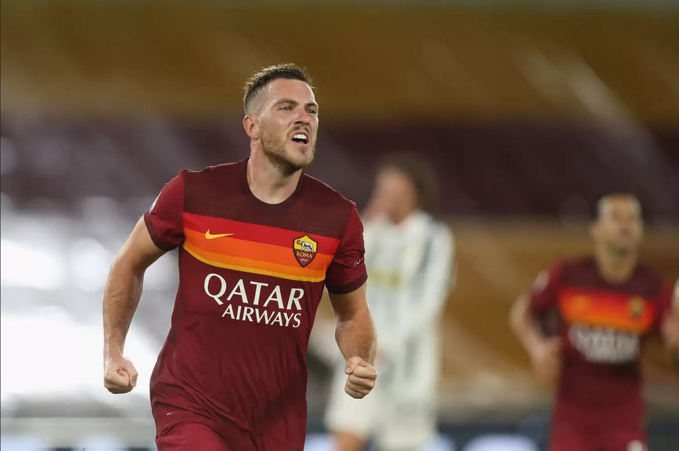 Jordan Veretout bagged a brace for Roma and gave Juventus quite a scare on Sunday night: He is our Roma's man of the match according to our player ratings 