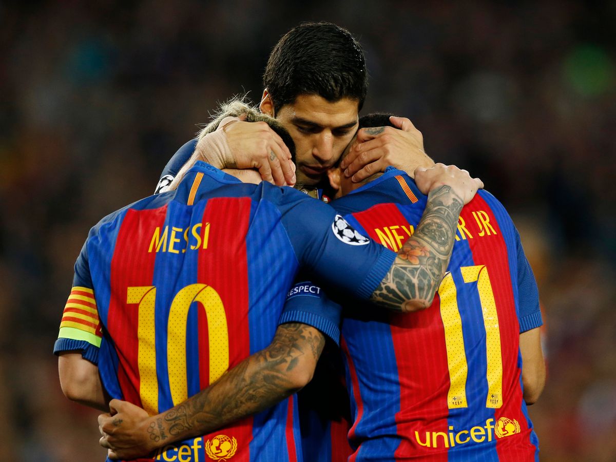 Before joining Juventus, Luis Suarez was part of a lethal trio at Barcelona also featuring Leo Messi and Neymar