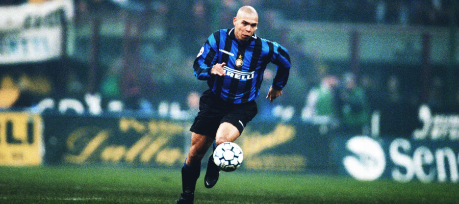 The "Fenomeno" Ronaldo Luis Nazario del Lima is one of the fondest memories from the 1990s for Inter fans