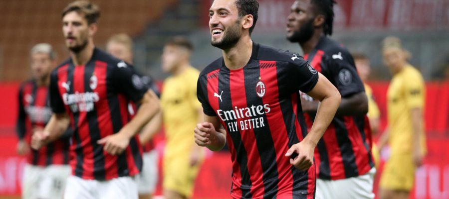 Milan needed a sumptuous Hakan Calhanoglu performance to overcome Bodo/Glimt of Norway in their Europa League Third Round Qualifiers on Thursday night
