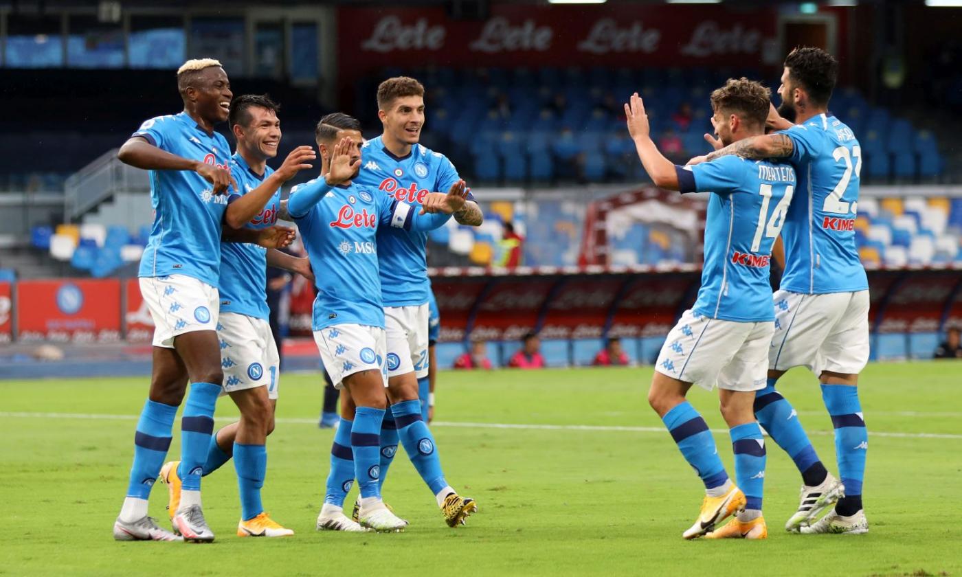 Napoli were a perfect orchestra where everyone seemed capable of scoring on Sunday afternoon against Genoa