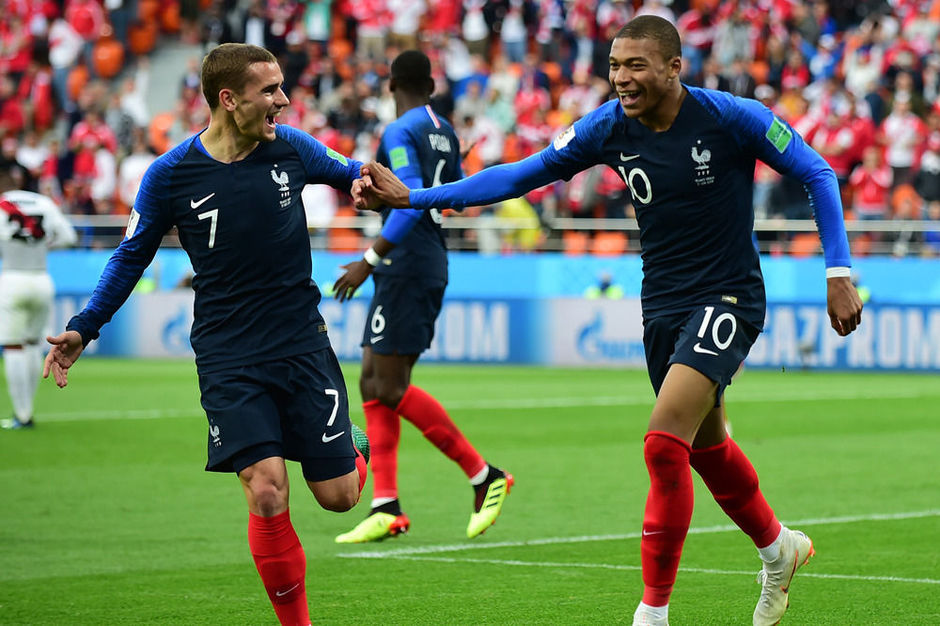 Griezmann and Mpappe scored for France in their Nations League round 4 victory against Croatia