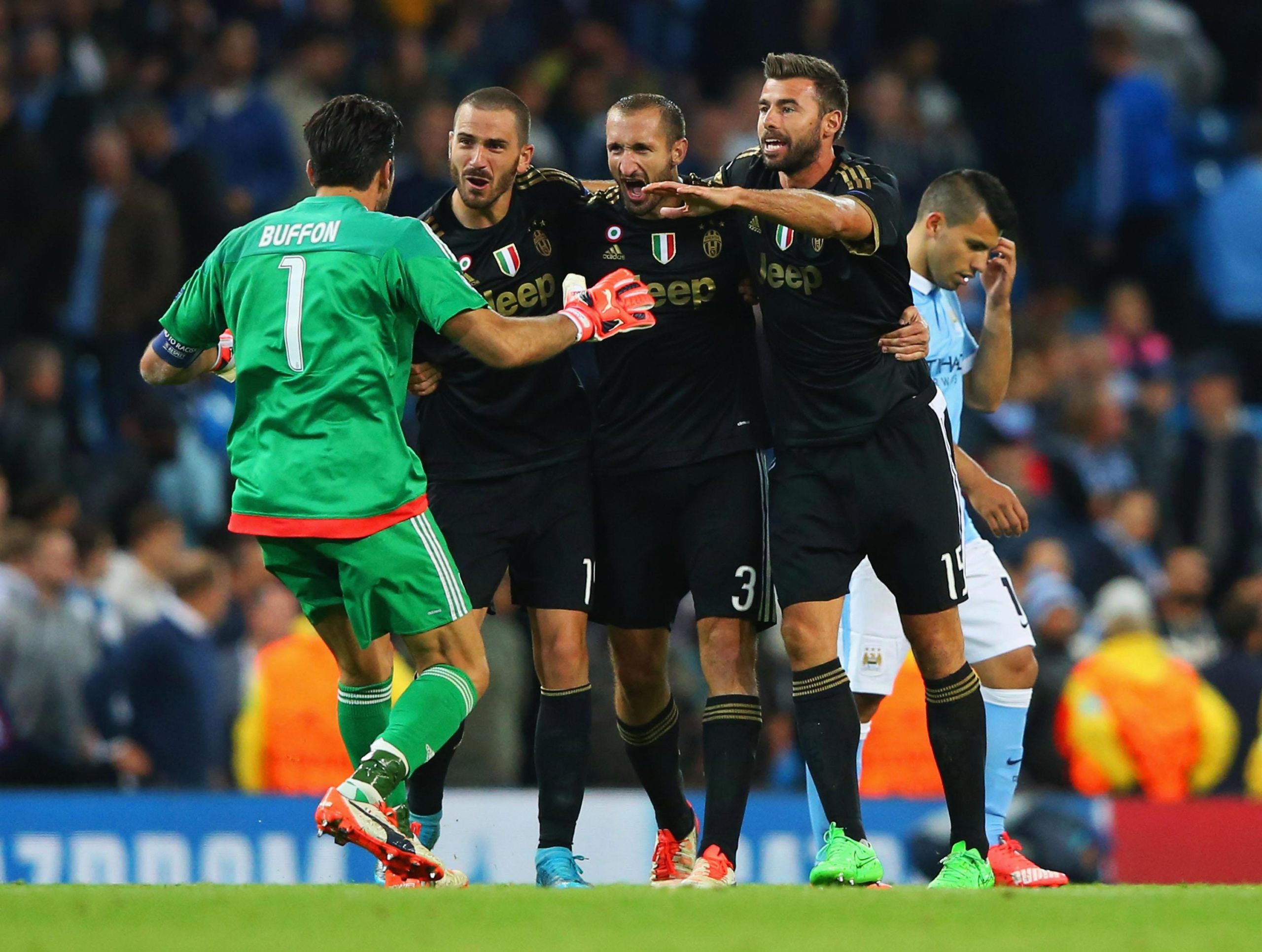 Buffon and Bonucci both made their comeback to Juventus
