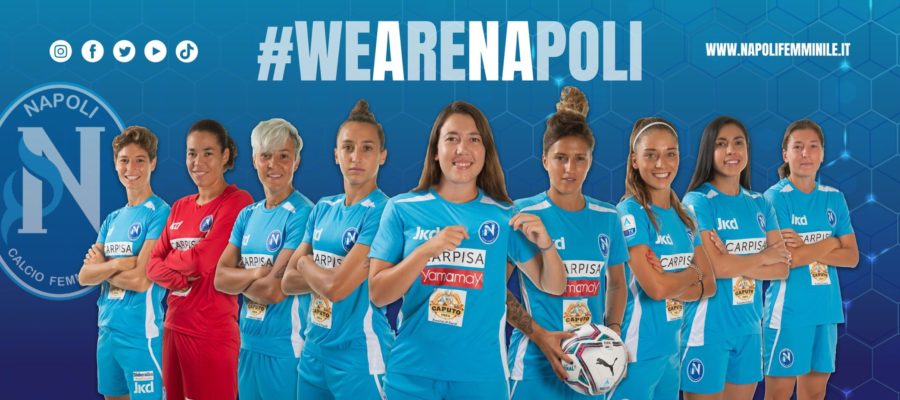 Napoli Femminile are living the dream of their first historic participation in the Serie A Femminile in this 2020-2021 season