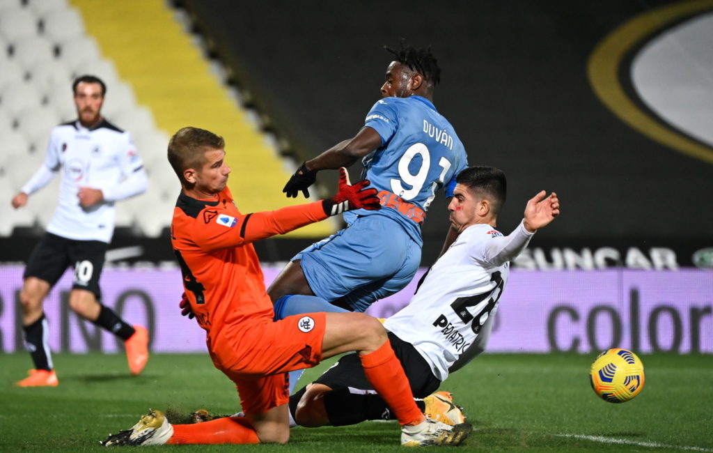 Saturday night saw the return of Atalanta to club duty as they sort to make ground on leaders Milan. Spezia though proved to be tough opposition and held La Dea to a stalemate