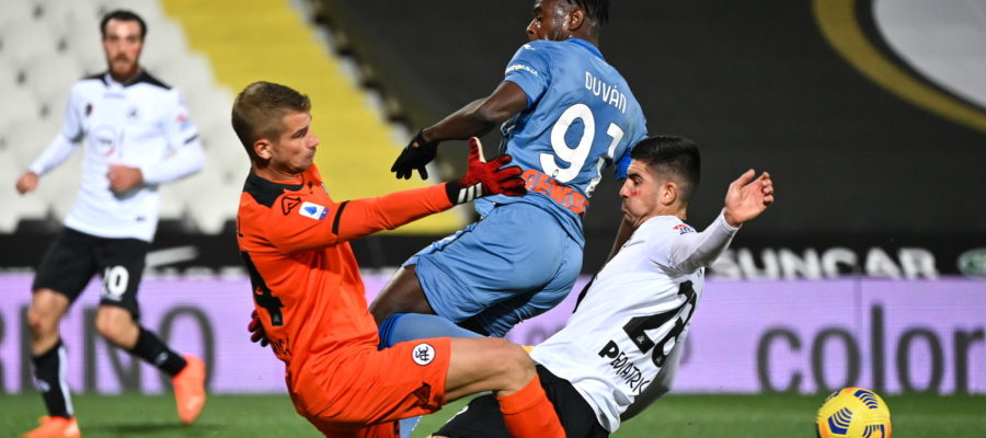 Saturday night saw the return of Atalanta to club duty as they sort to make ground on leaders Milan. Spezia though proved to be tough opposition and held La Dea to a stalemate