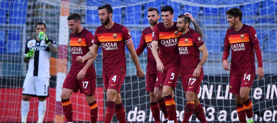 Three first-half goals saw Roma go ten games unbeaten in all competitions against Parma today, owing to yet another "masterclass" from Henrikh Mkhitaryan