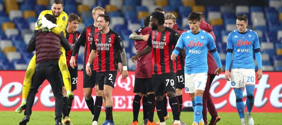 This tactical analysis will break down the key playing patters that had an impact on the final match outcome as Milan beat Napoli 2-1 at the San Paolo