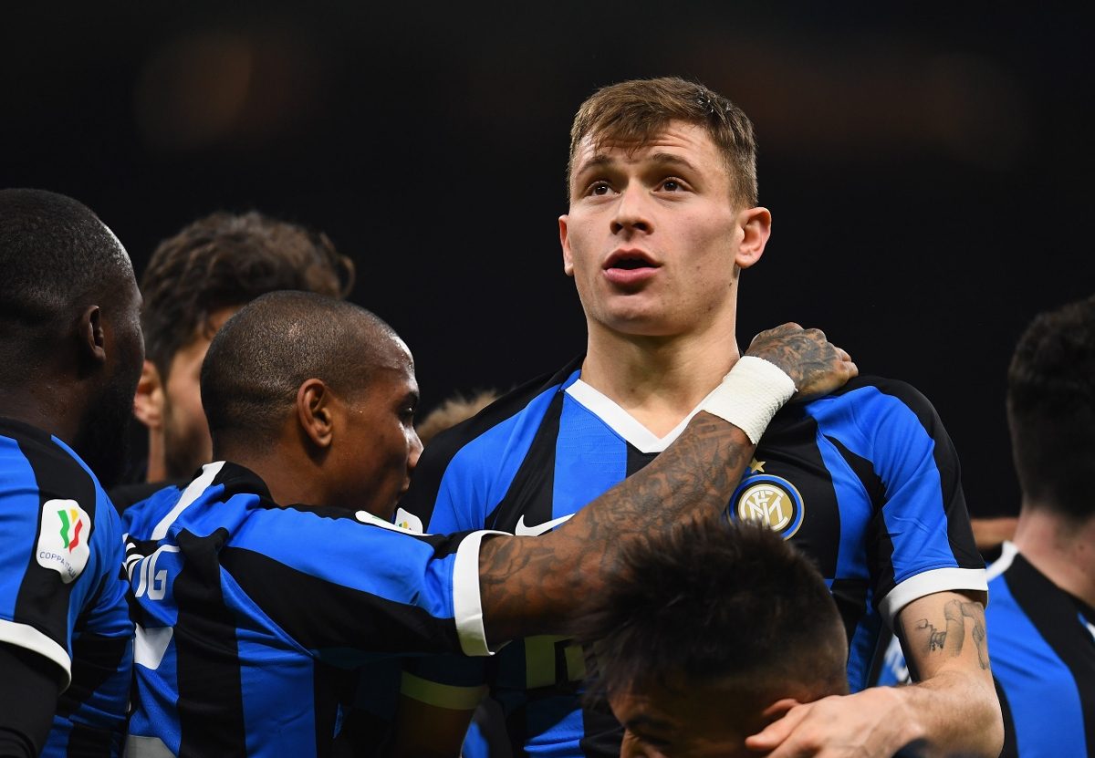 Both Arsenal and Manchester United are being linked with Inter midfielder Nicolò Barella, over a possible January transfer to the Premier League