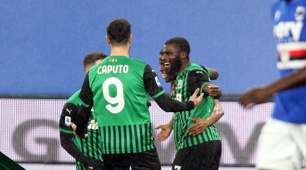 Sampdoria and Sassuolo came into their Serie A Round 14 fixture on different notes but it was the Neroverdi to come out with a 2-3 away win