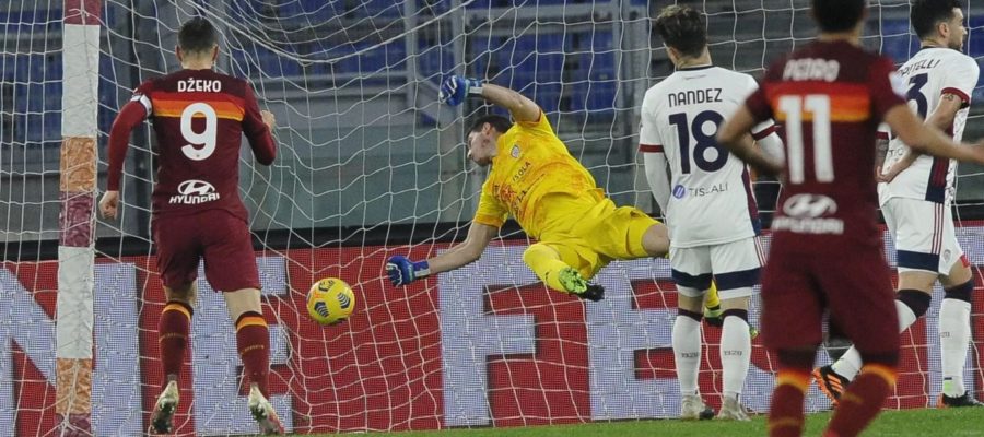 In the year's final game, Cagliari traveled to the Eternal City where Roma were looking to get back to winning ways and keep in touch with the Milan clubs