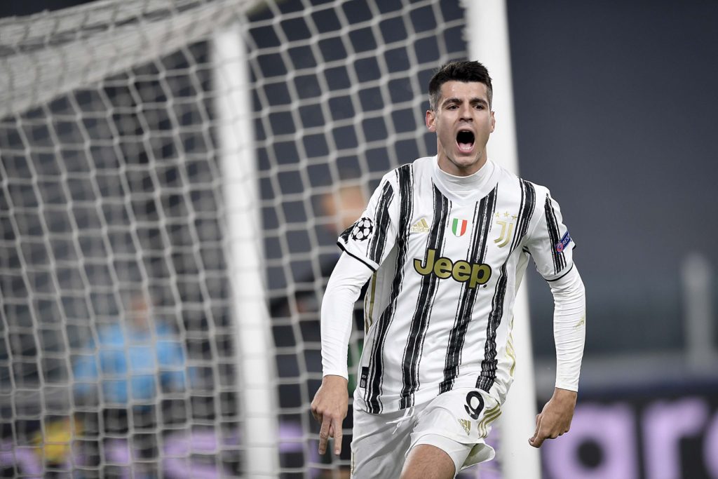 Alvaro Morata is our man of the match for Juventus Vs Lazio Player Ratings