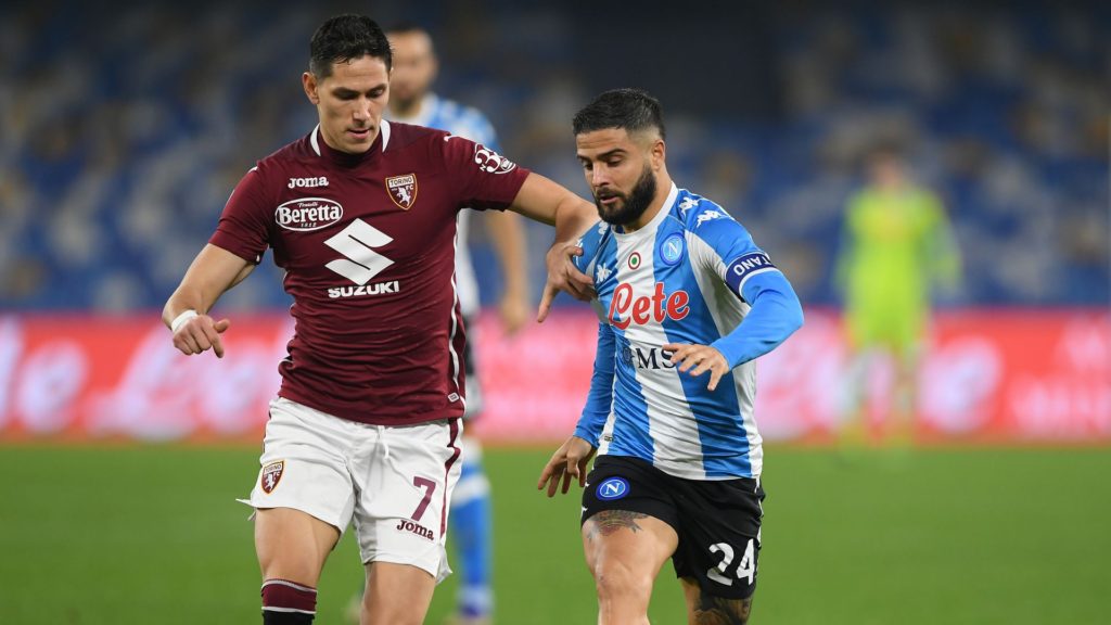 Napoli earned a late game draw against Torino through Insigne's strike in the dying minutes of the game. It's an unsatisfying result for both sides