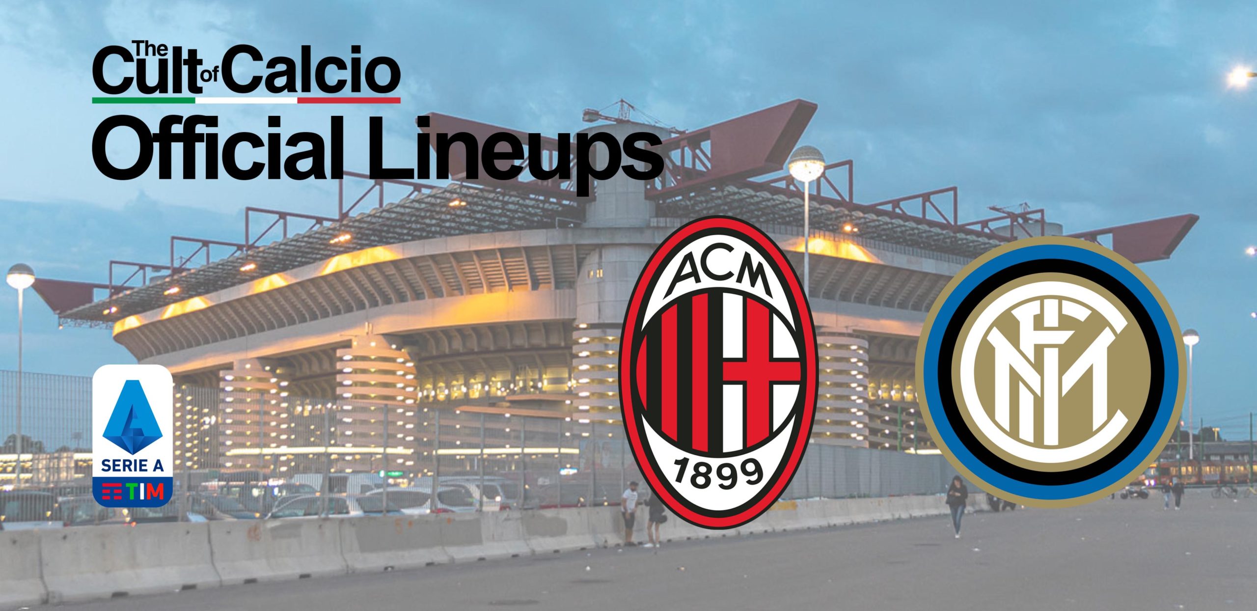 The lineups for Milan and Inter in the upcoming Derby di Milano have been officially confirmed by both clubs. Here is how they will play today