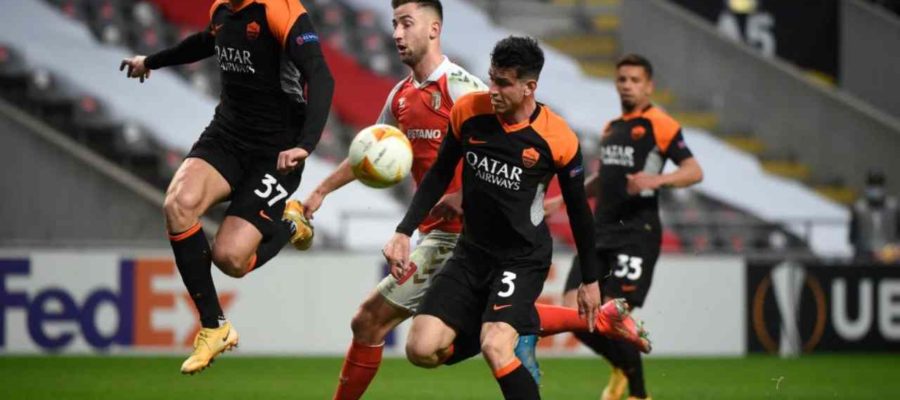 The difference between Braga and Roma was minimal as the Romans returned home with a 0-2 away victory in a Europa League Round of 32 game