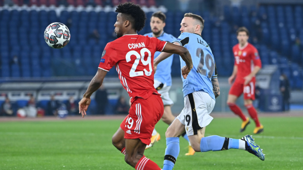 Lazio ended up slaughtered by incumbent European and World Champions Bayern Munich in the first leg of their Round of 16 match-up