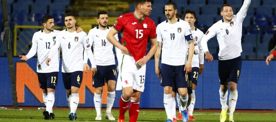 Italy efforts were enough to pull off three more points on their way to Qatar as the Azzurri beat Bulgaria 2-0 in their second World Cup 2022 Qualifiers