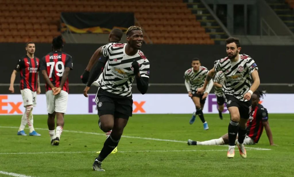 The European season is over for Milan as a Paul Pogba of Manchester United lone goal forced them to bow out of the Europa League on Thursday night