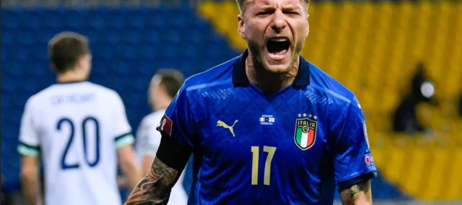 Roberto Mancini's Italy disposed of a modest Northern Ireland side with goals from Domenico Berardi and Ciro Immobile in their World Cup Qualifiers opener