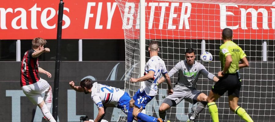 It turned out to be a disastrous afternoon for Milan as their title hopes suffered another major setback after an uninspiring 1-1 draw at home to Sampdoria