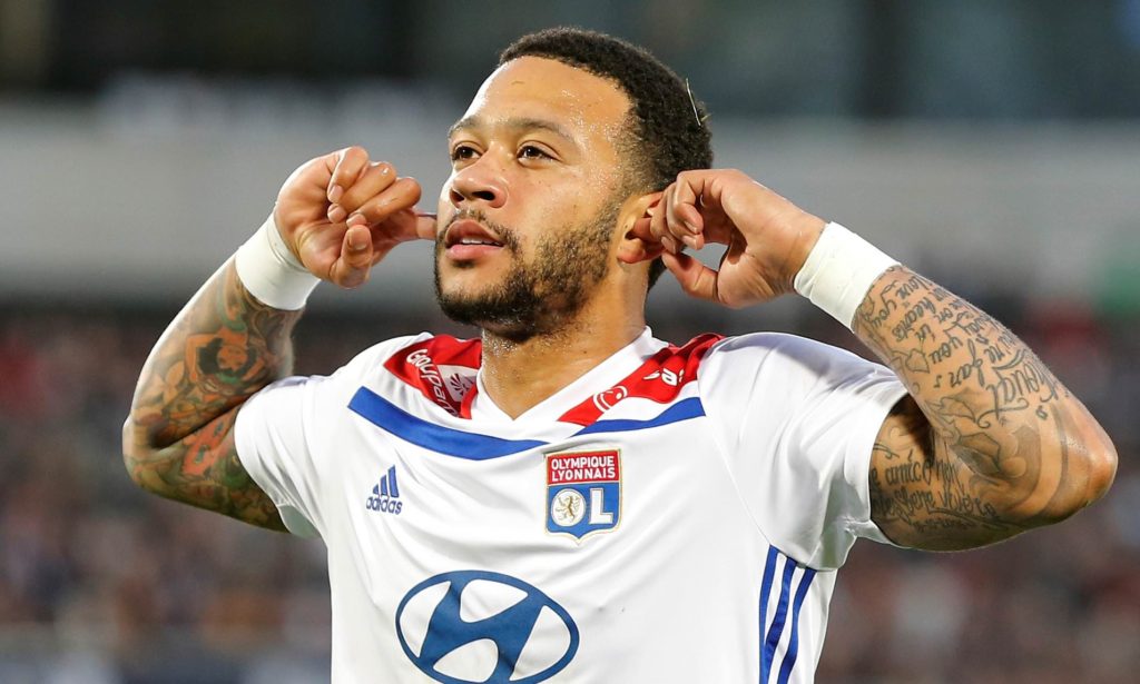 Milan Set To Rival Barcelona For Memphis Depay