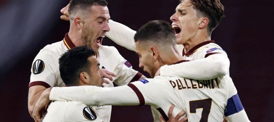 Roma came from behind on Thursday night to snatch a precious 1-2 away win to Ajax that put them closer to the Semi Finals of the Europa League