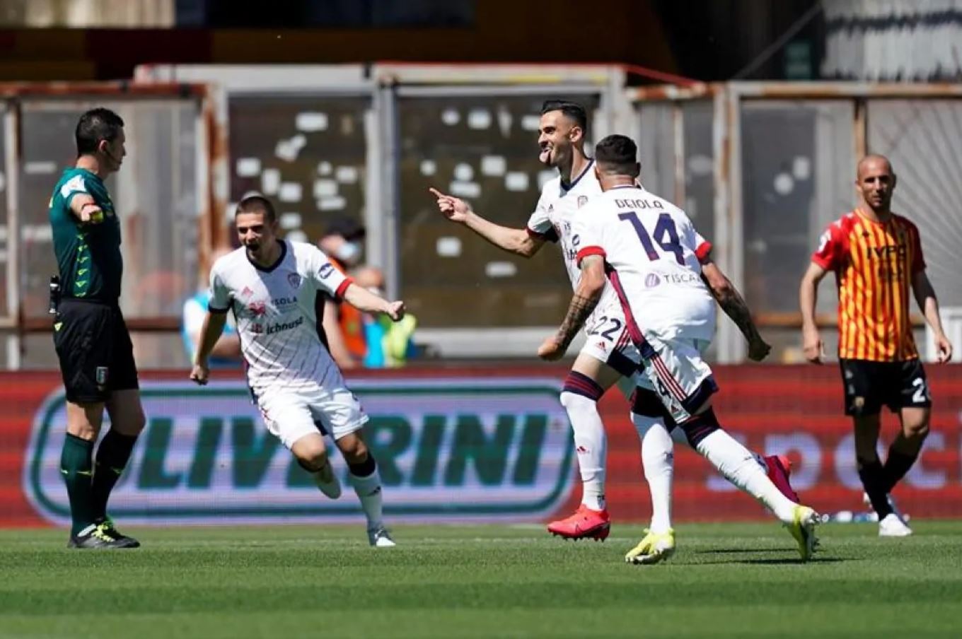 Cagliari caught a win that smells liked safety on Sunday afternoon as they edged Benevento in a massive relegation six-pointer