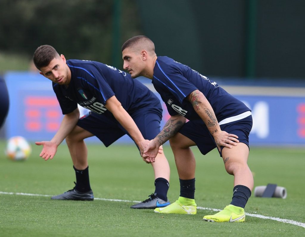 Marco Verratti and Jorginho formed a great midfield partnership and got the highest player ratings in the encounter between Italy and Wales