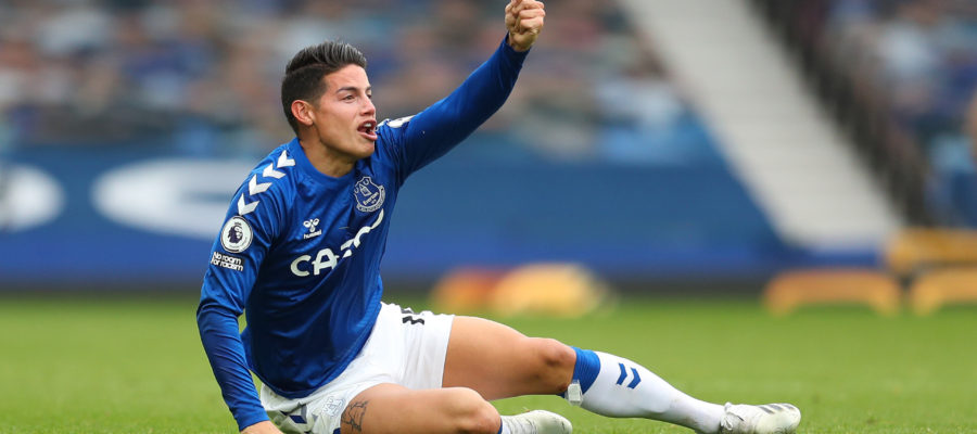 James Rodriguez, Everton, Milan