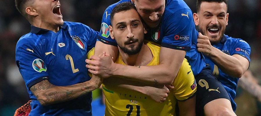The image of Gianluigi Donnarumma calmly standing up and walking away after saving the decisive penalty in the Euro 2020 Final left the world puzzled