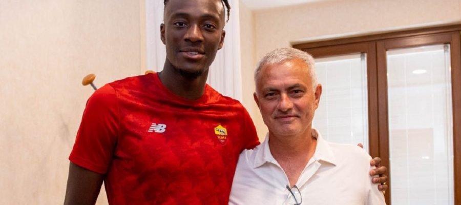 Jose Mourinho has moved quickly to fill the hole vacated by Edin Dzeko at Roma with the young England forward Tammy Abraham.