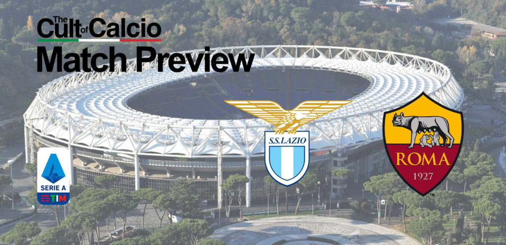 The iconic Derby della Capitale pits Lazio against bitter rivals Roma, and it’s time to preview the game and take a look at the expected lineups