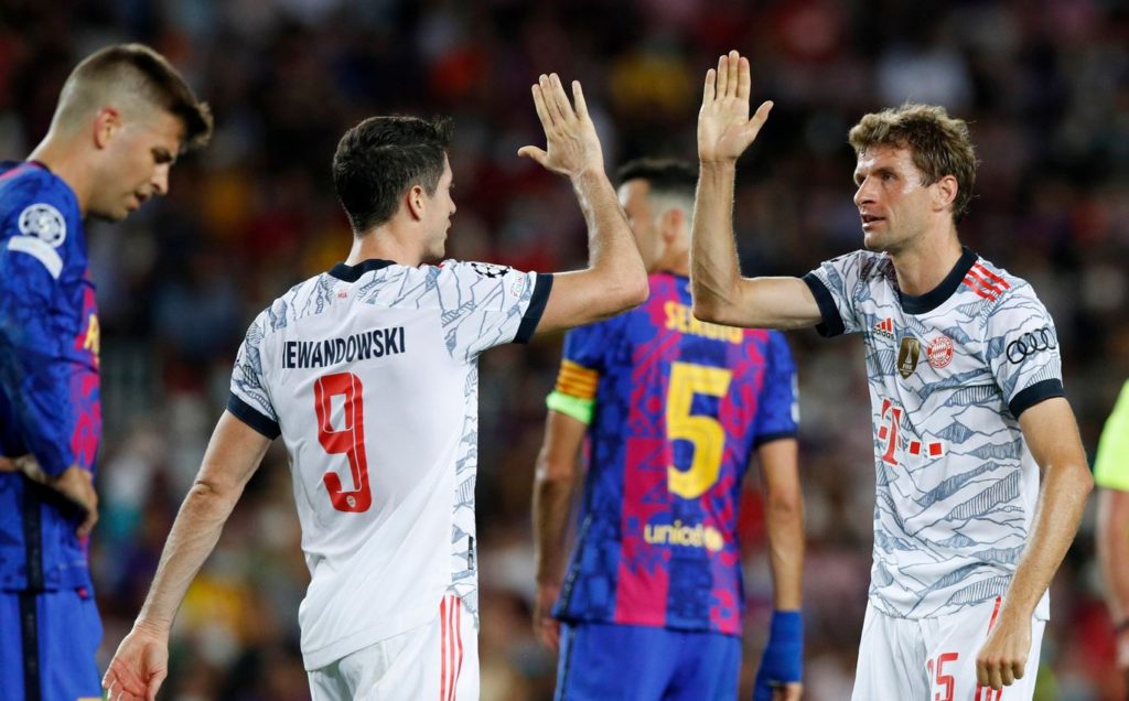 Heavyweight names of European football Barcelona and Bayern Munich went head to head Wednesday night in the first round of the Champions League group games