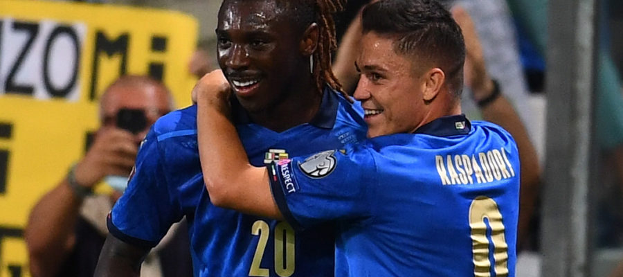 Italy wiped out Lithuania on Wednesday night to restart their march after two draws in a row and get closer to booking their ticket to World Cup 2022