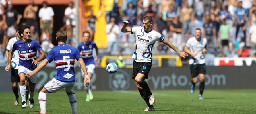 Sampdoria and Inter shared the spoils in the Sunday lunchtime game. Inzaghi's Nerazzurri took the lead twice but saw Samp bounce back in both occasions