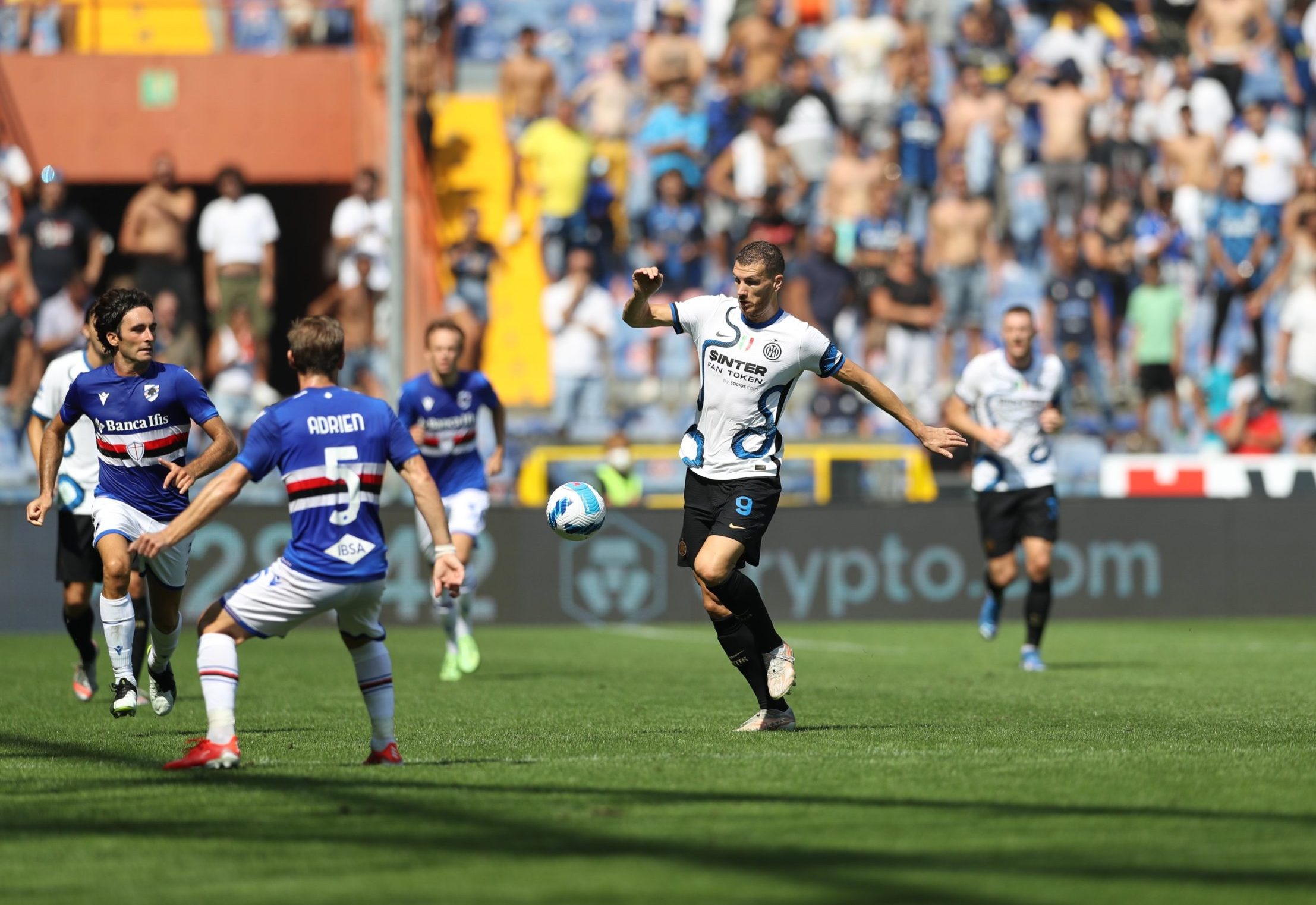 Sampdoria and Inter shared the spoils in the Sunday lunchtime game. Inzaghi's Nerazzurri took the lead twice but saw Samp bounce back in both occasions