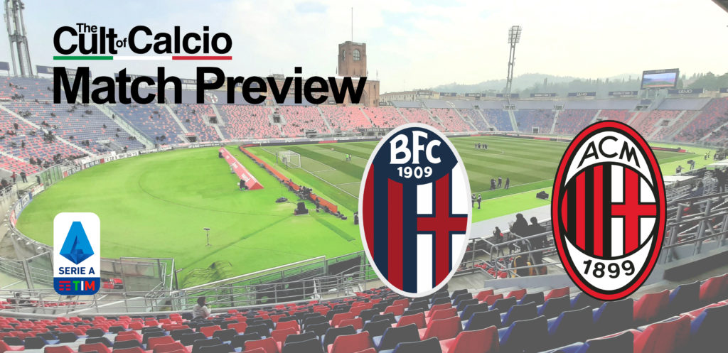 Rocked by another disappointing Champions League night, Milan head to the Stadio Renato Dall'Ara to take on Bologna in an exciting Serie A fixture
