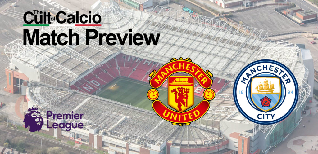 Saturday's Premier League action gets underway at Old Trafford with the 186th edition of the Manchester derby between Manchester United and Manchester City. It’s time to preview the game and take a look at the expected lineups