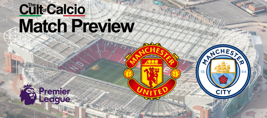 Saturday's Premier League action gets underway at Old Trafford with the 186th edition of the Manchester derby between Manchester United and Manchester City. It’s time to preview the game and take a look at the expected lineups