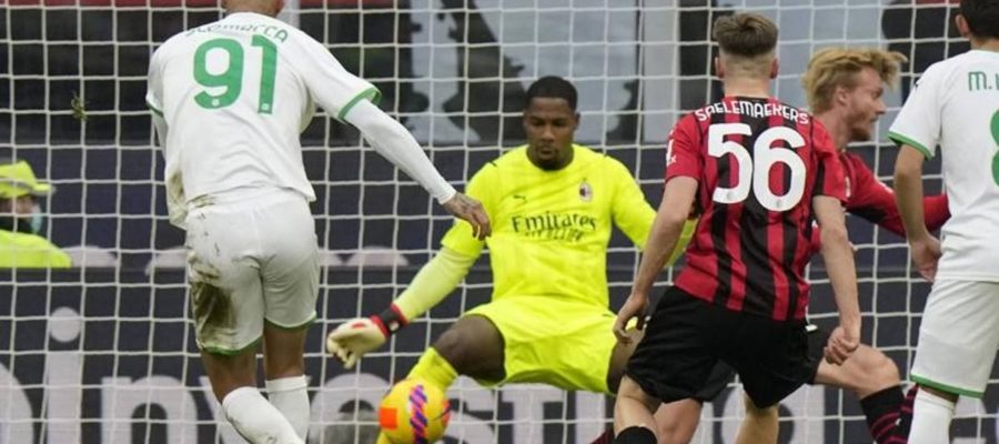 Scamacca Maignan Serie A Round 14