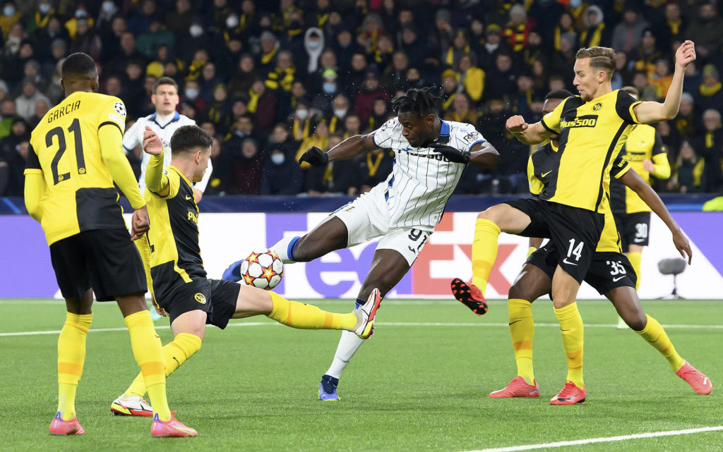 Atalanta could not overcome Young Boys in Bern on Tuesday night as they were held to a 3-3 draw in the fifth match of Champions League Group F