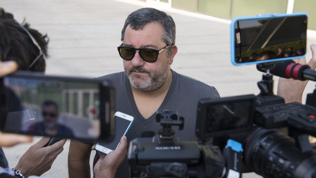 Mino Raiola has died at age 54 at the San Raffaele hospital in Milan. He was hospitalized due to lung disease in January.