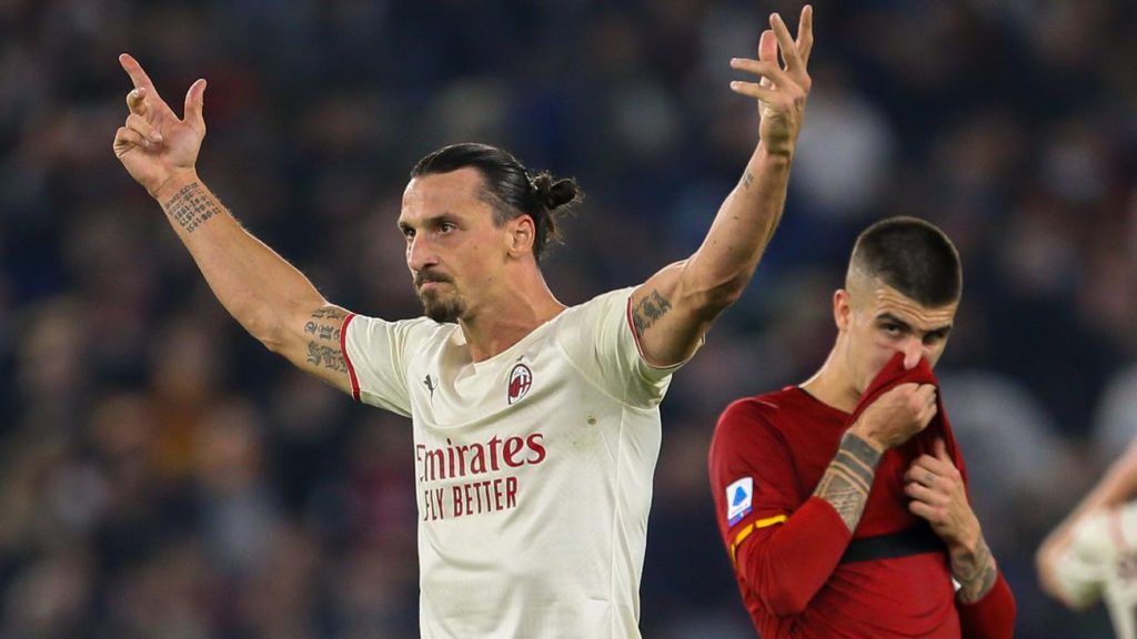 Serie A Round 11 Ibrahimovic Roma Milan