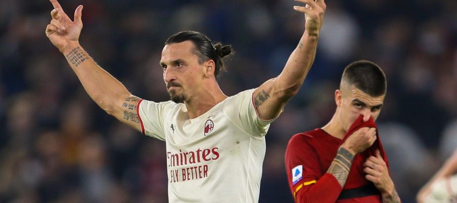 Serie A Round 11 Ibrahimovic Roma Milan