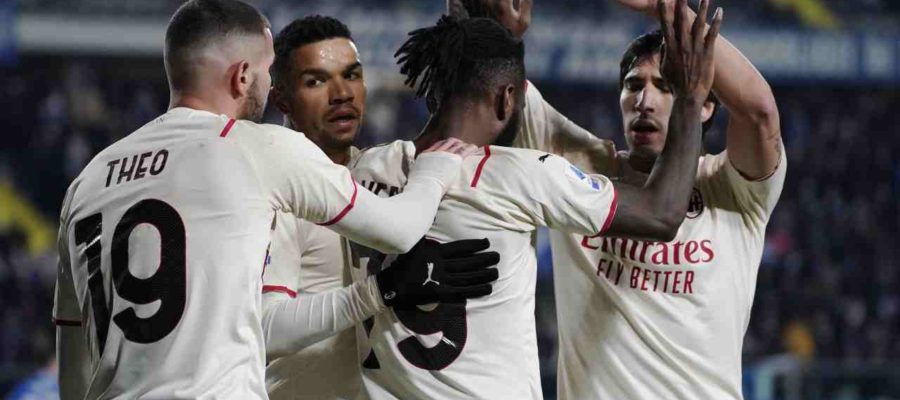People at the Carlo Castellani Stadium in Empoli were treated with a six-goal football fest as Milan outclassed the Toscani 2-4 to get back on track
