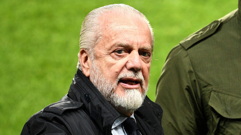 De Laurentiis has dismissed the idea of playing the Super Cup in the Middle East. Napoli, Fiorentina, Inter and Lazio are scheduled to play in late January.